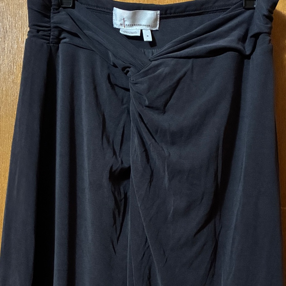 Anthropologie Twist Front Midi Skirt - Size M